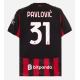 AC Milan Strahinja Pavlovic #31 Hjemmedrakt 2025-26 Kortermet